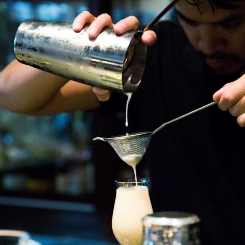 “We like to challenge our guests with cocktail flavors out of their comfort zone”